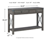 Freedan Sofa/Console Table - T175-4