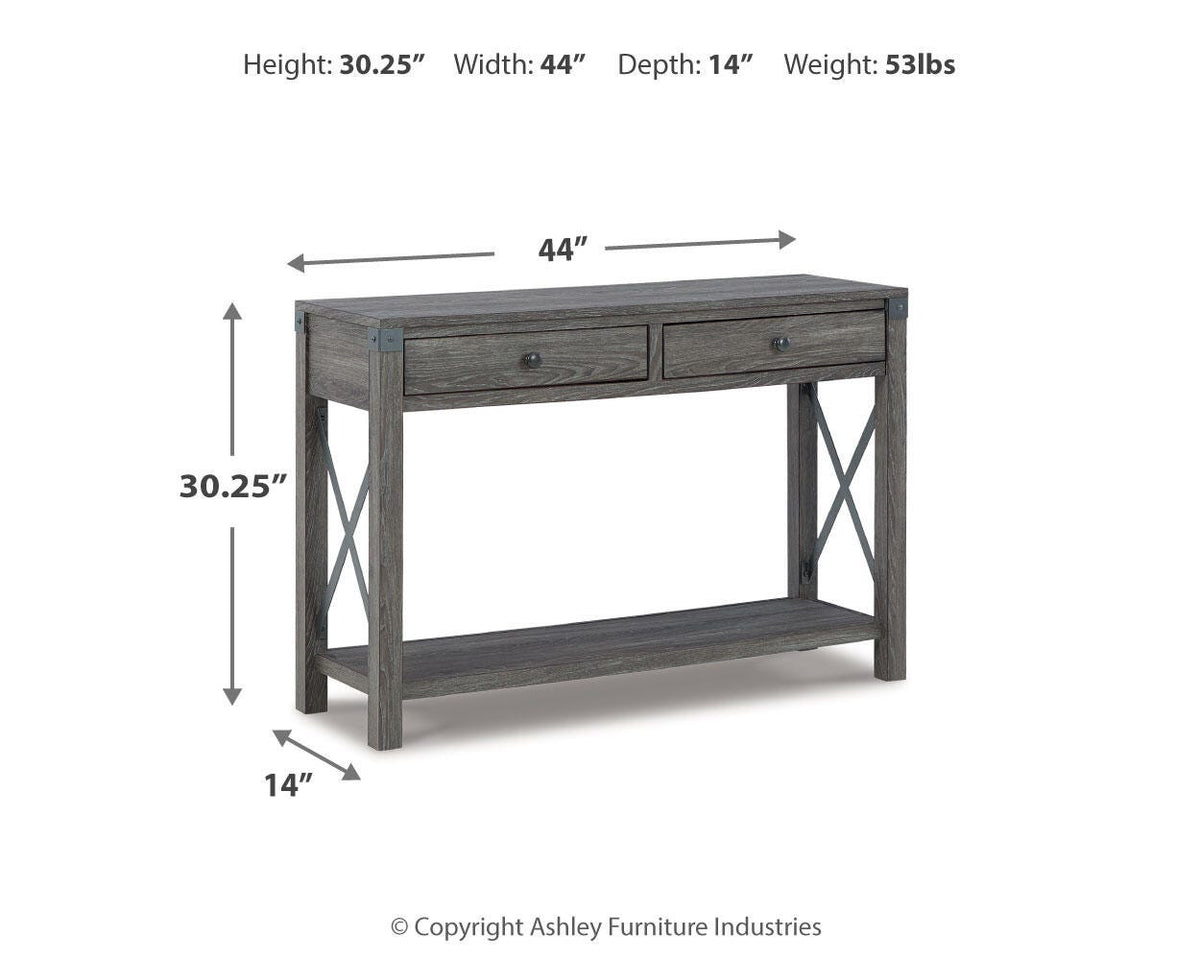 Freedan Sofa/Console Table - T175-4