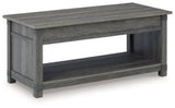 Freedan Lift-top Coffee Table, 2 End Tables and Console - T175T2