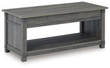 Freedan Lift-top Coffee Table, 2 End Tables and Console - T175T2