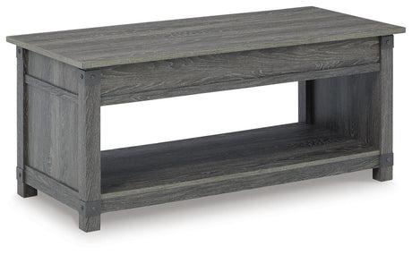 Freedan Lift-top Coffee Table, 2 End Tables and Console - T175T2