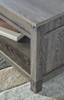 Freedan Lift-top Coffee Table, 2 End Tables and Console - T175T2