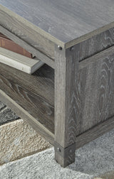 Freedan Lift-top Coffee Table, 2 End Tables and Console - T175T2