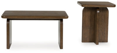 ZBENCH   T315-12   SHAWBECK   TABLE   SET - T315-12