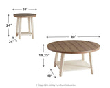 Bolanbrook Table (Set of 3) - T377-13