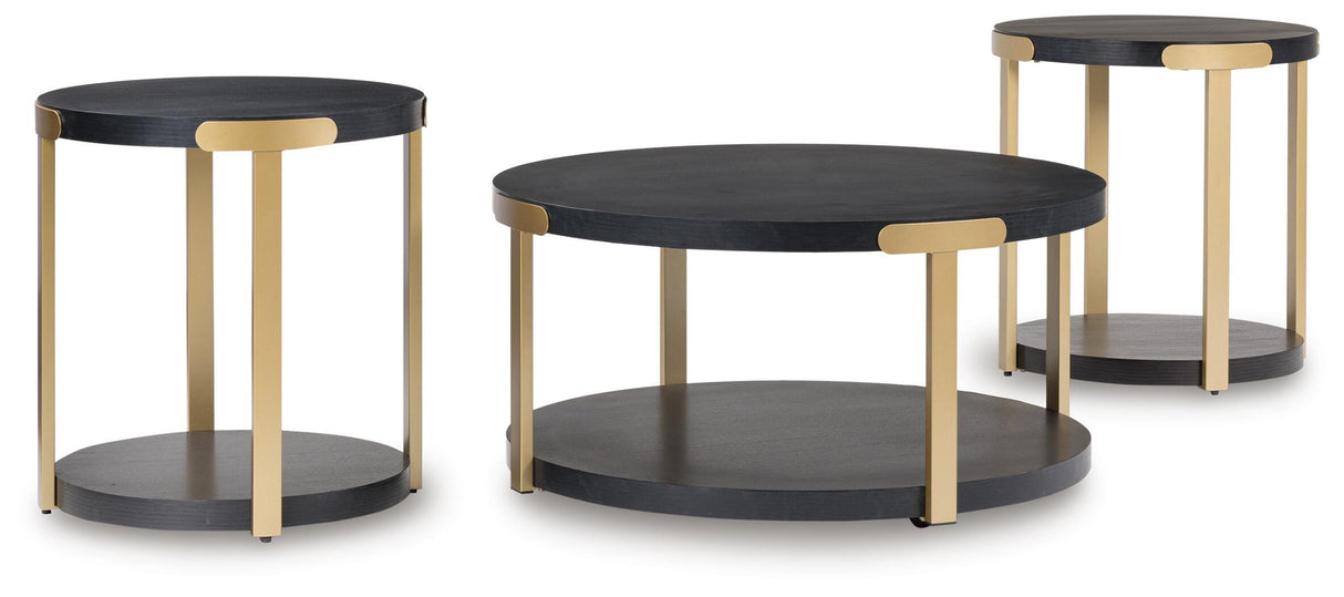 Shylore Table (Set of 3) - T410-13