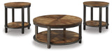 Roybeck Table (Set of 3) - T411-13