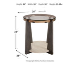 Frazwa Coffee Table and 2 End Tables - T432T1