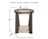 Frazwa Coffee Table and 2 End Tables - T432T1