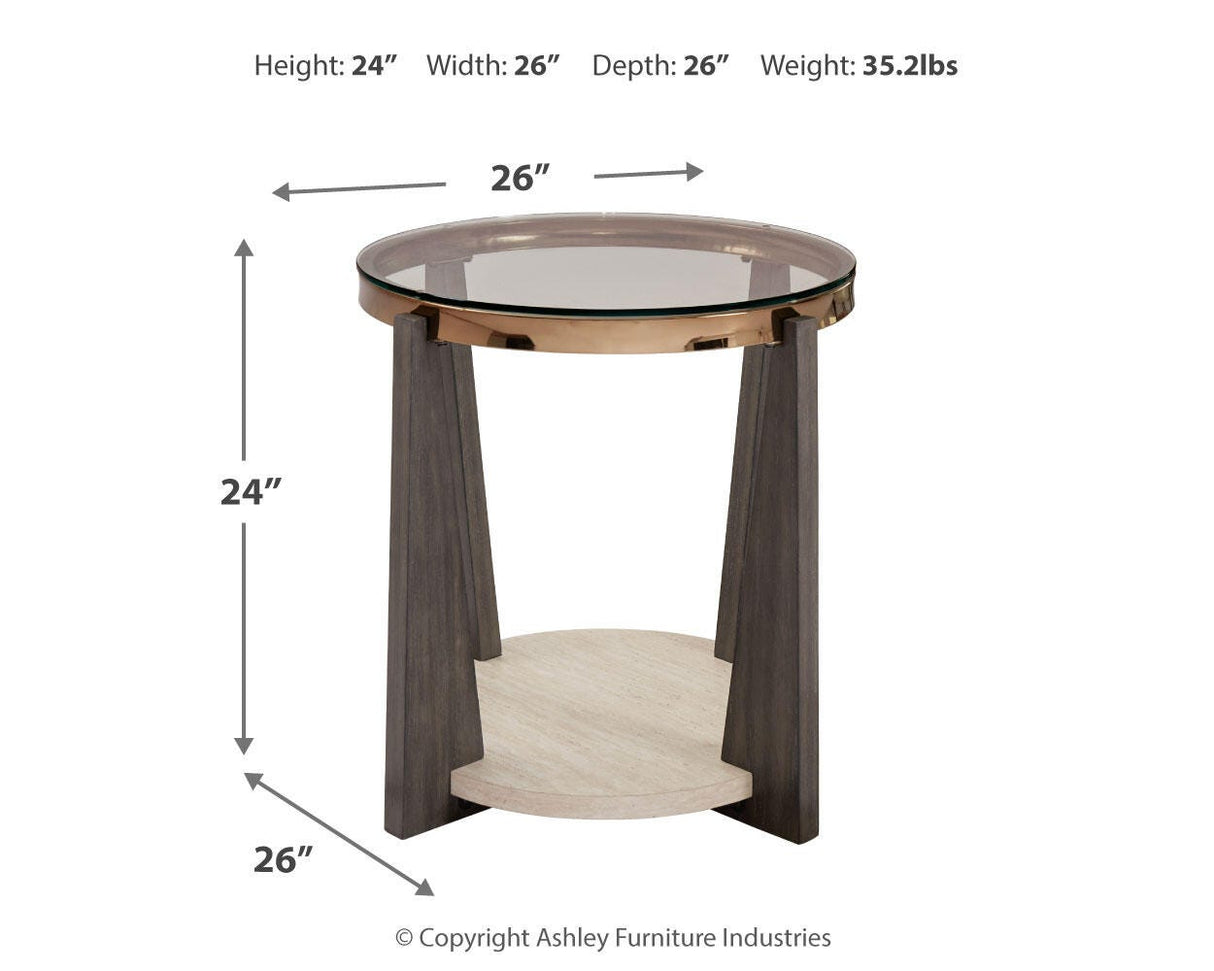 Frazwa Coffee Table and 2 End Tables - T432T1