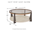 Frazwa Coffee Table and 2 End Tables - T432T1