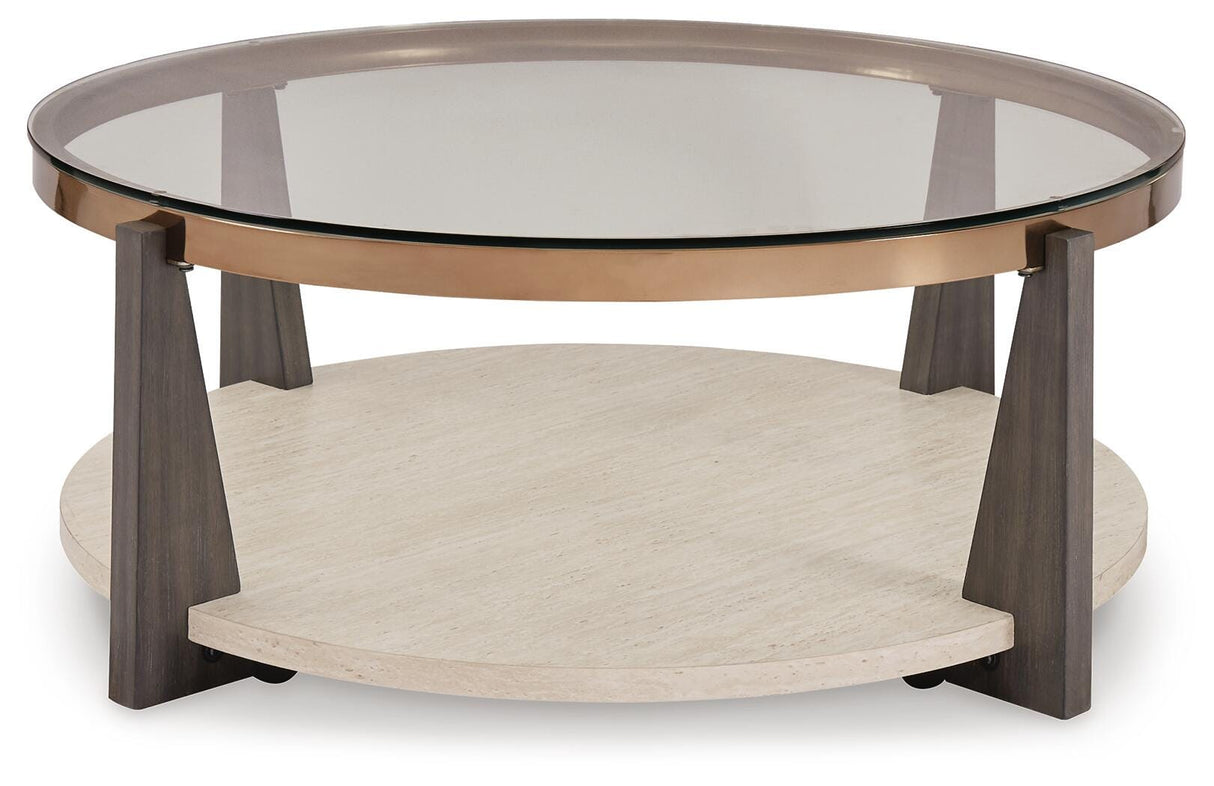 Frazwa Coffee Table and 2 End Tables - T432T1
