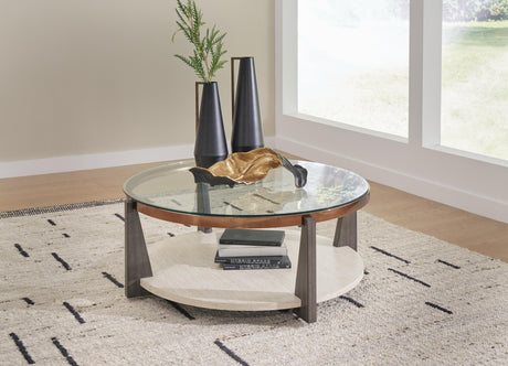 Frazwa Coffee Table and 2 End Tables - T432T1