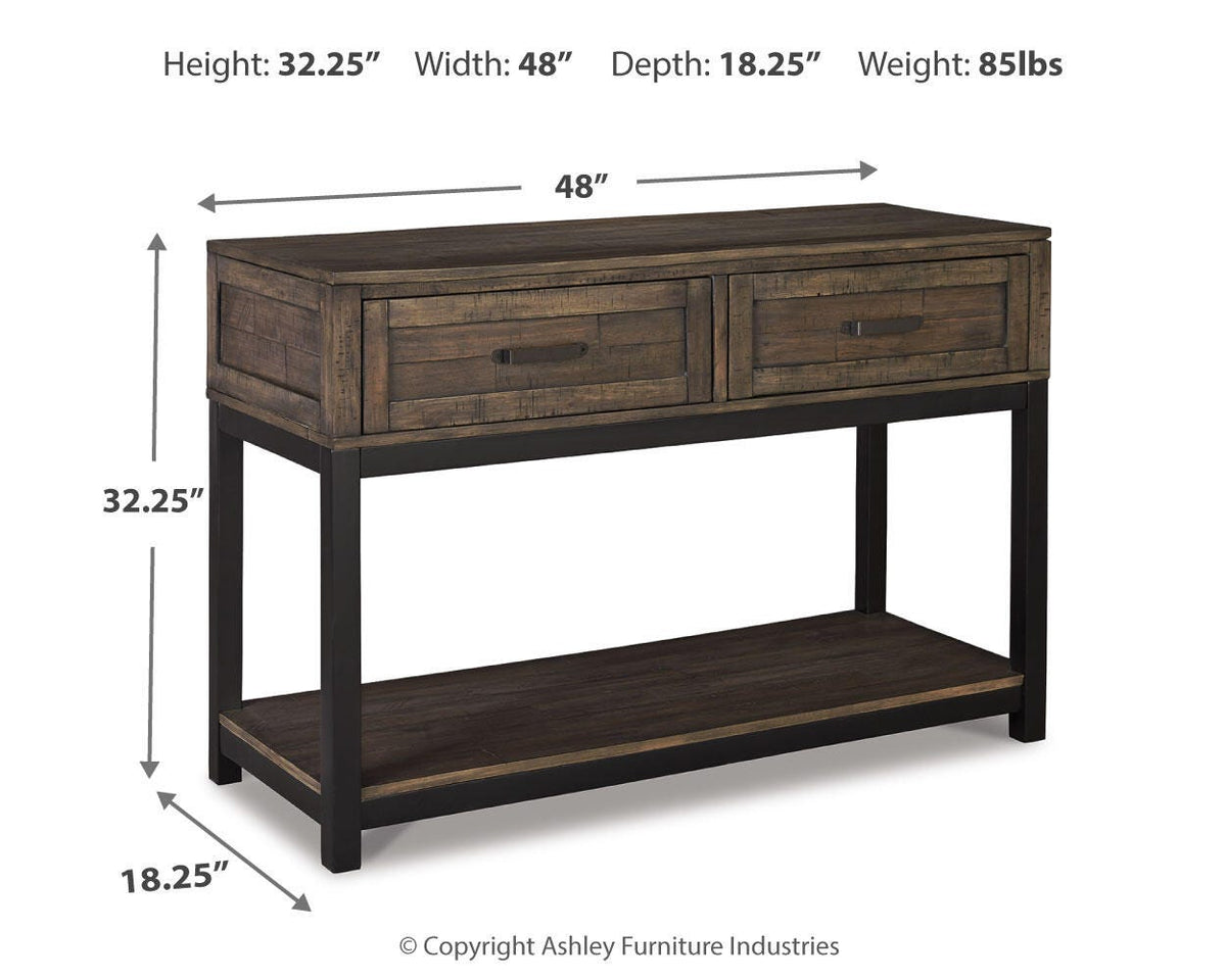Johurst Sofa/Console Table - T444-4