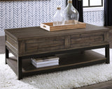 Johurst Lift-top Coffee Table and 2 End Tables - T444T1
