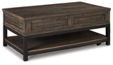 Johurst Coffee Table with Lift Top - T444-9