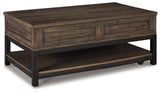 Johurst Coffee Table with Lift Top - T444-9