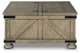 Aldwin Coffee Table With Storage - T457-20