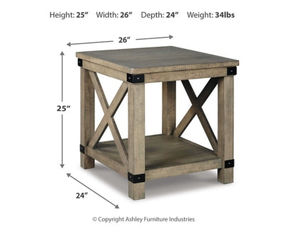 Aldwin End Table - T457-3