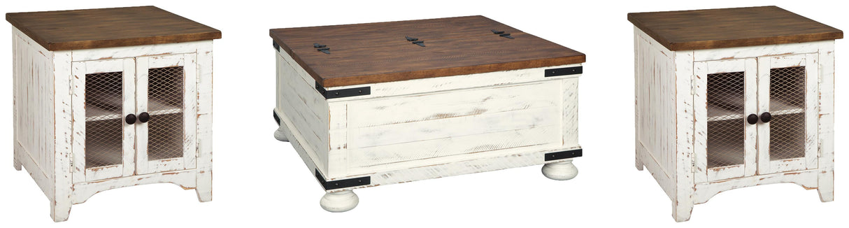 Wystfield Coffee Table and 2 End Tables - T459T1