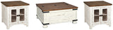 Wystfield Coffee Table and 2 End Tables - T459T1