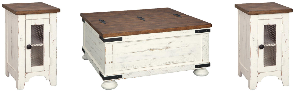 Wystfield Coffee Table and 2 Chairside End Tables - T459T2