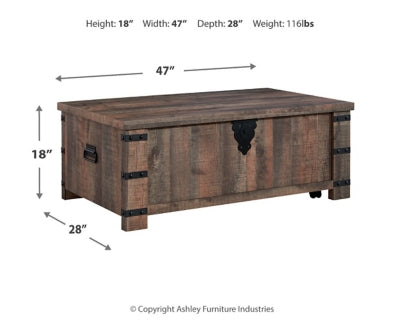 Hollum Lift-Top Coffee Table - T466-9