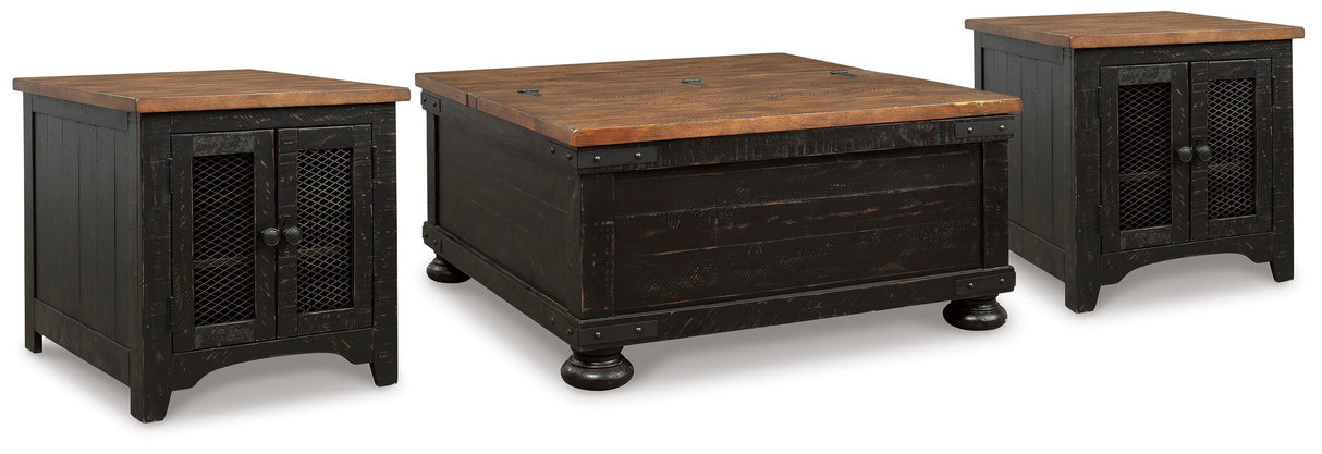 Valebeck Coffee Table and 2 End Tables - T468T2