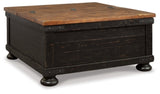 Valebeck Coffee Table and 2 Chairside End Tables - T468T1