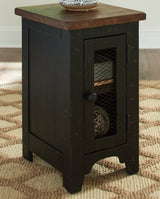 Valebeck Coffee Table and 2 Chairside End Tables - T468T1