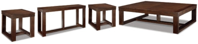 Watson Coffee Table and 2 End Tables with Console - T481T1