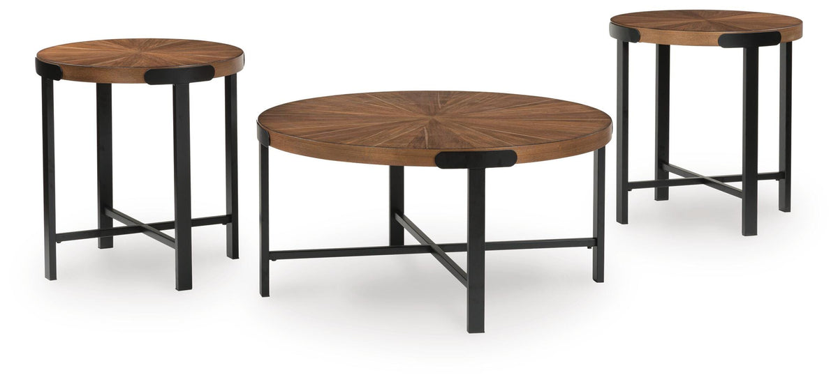 Crosstrail Table (Set of 3) - T483-13