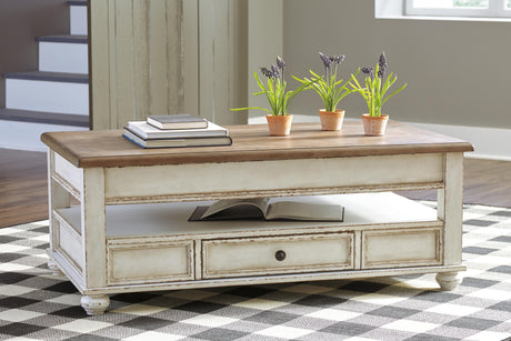 Realyn Coffee Table with Lift Top - T523-9