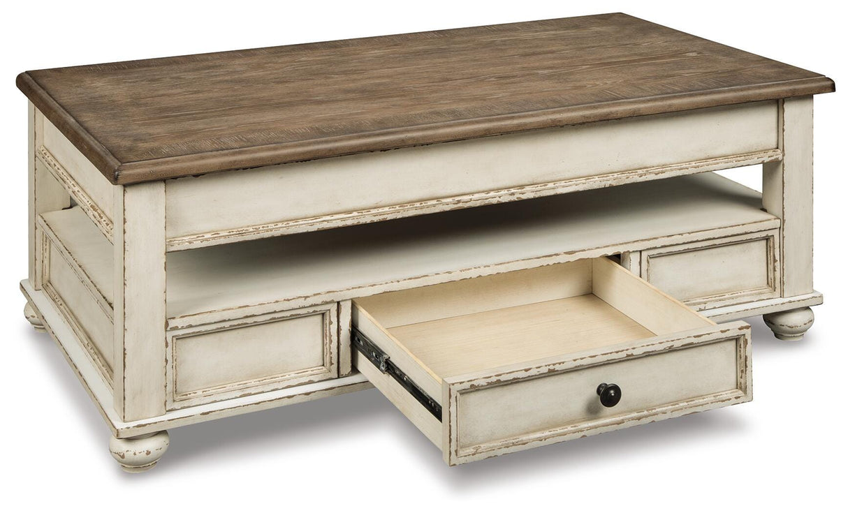 Realyn Coffee Table with Lift Top - T523-9