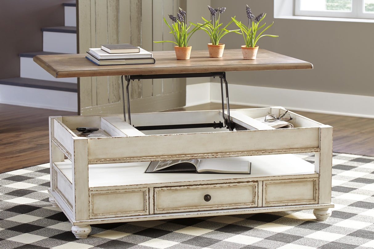 Realyn Coffee Table with Lift Top - T523-9