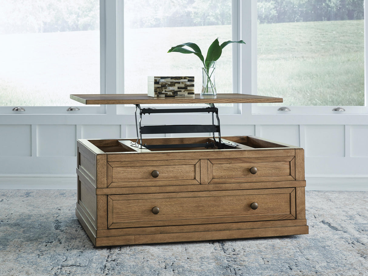 Sharlance Lift-Top Coffee Table - T655-9