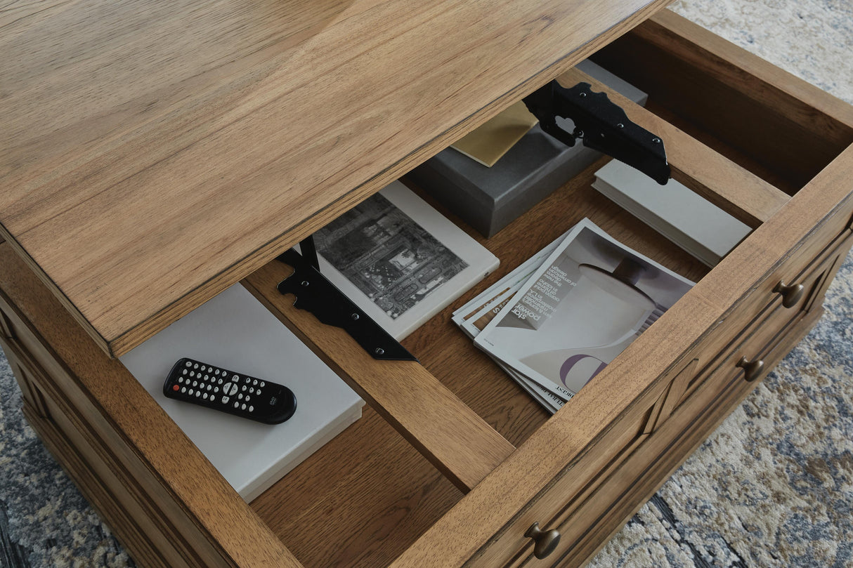 Sharlance Lift-Top Coffee Table - T655-9