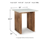 Isanti Coffee Table and 2 End Tables - T662T1