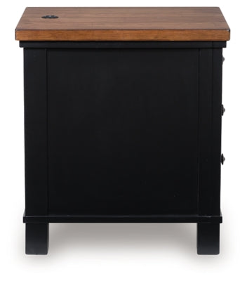 Wildenauer Chairside End Table - T664-7