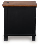 Wildenauer Chairside End Table - T664-7