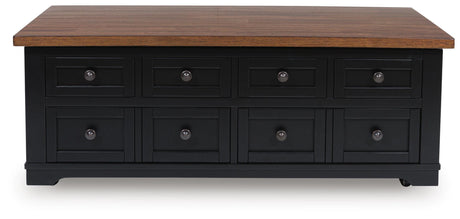 Wildenauer Lift-Top Coffee Table - T664-9
