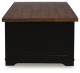 Wildenauer Lift-Top Coffee Table - T664-9