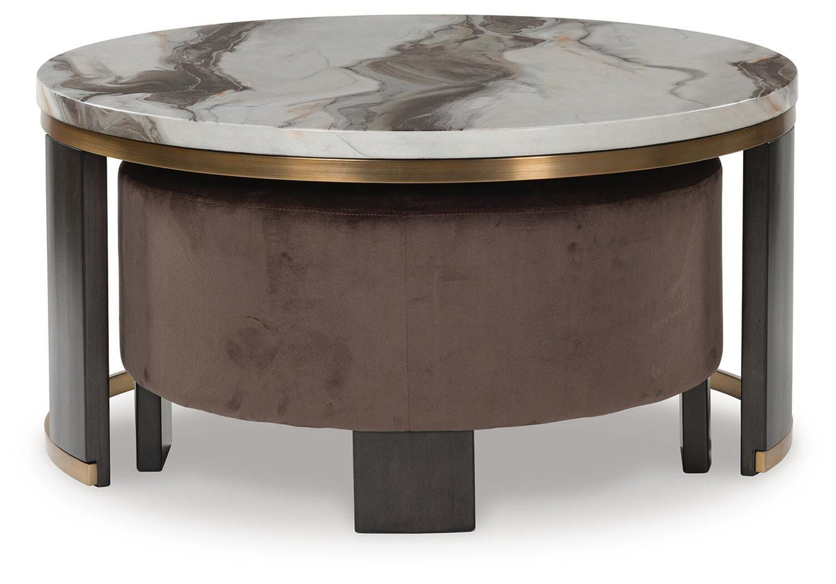 Jazmore Nesting Coffee Table (Set of 2) - T671-22