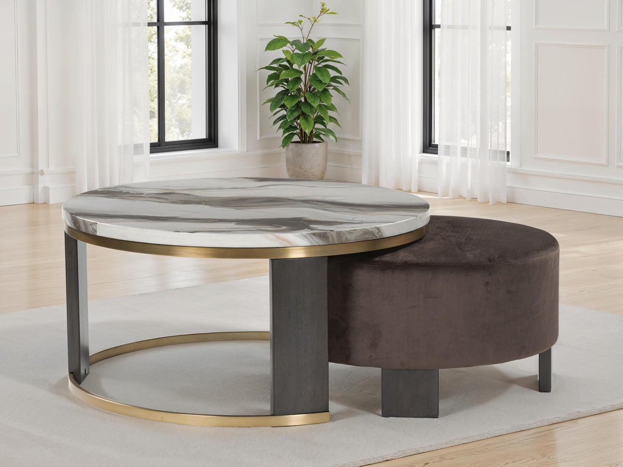 Jazmore Nesting Coffee Table (Set of 2) - T671-22