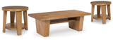 Kristiland Coffee Table and 2 End Tables - T674T1
