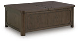 Breckington Coffee Table With Storage - T678-20