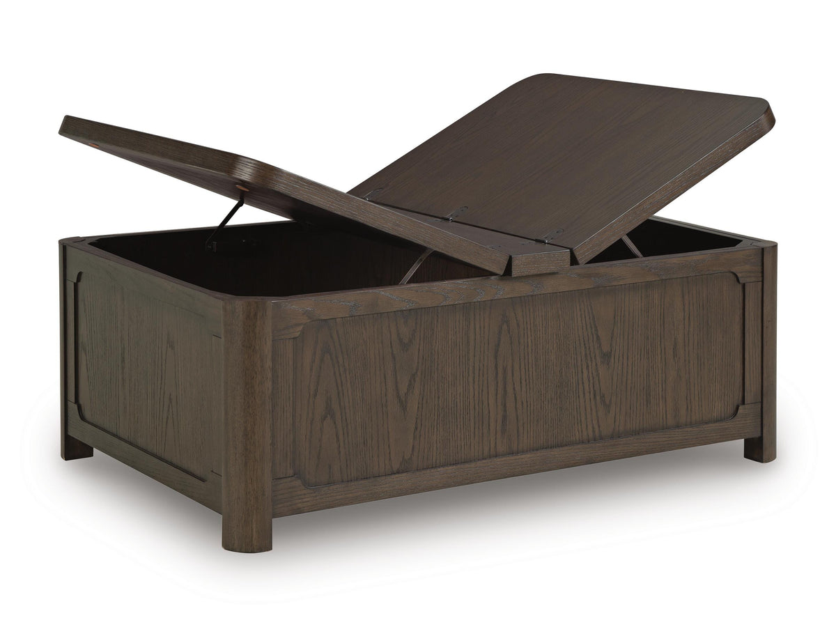 Breckington Coffee Table With Storage - T678-20