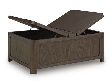 Breckington Coffee Table With Storage - T678-20