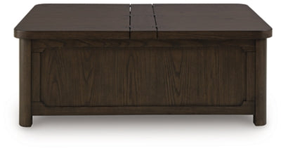 Breckington Coffee Table With Storage - T678-20