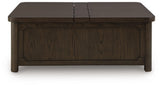 Breckington Coffee Table With Storage - T678-20